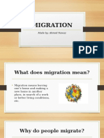 Migration: Made By: Ahmed Nawaz