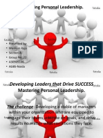 Developing Leaders That Drive SUCCESS