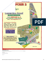 PCSIR Lahore Phase 2 Map