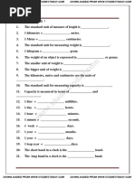 Class 3 Multiplication Worksheet | PDF | Arithmetic | Teaching Mathematics
