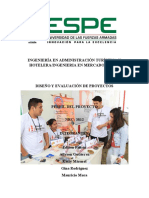 Diseño y Evaluacion de Proyectos Ejemplo