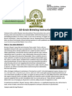 All Grain Brewing Instructions PDF