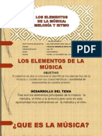 Diapositivas de La Apac Melodia Ritmo - Pentagrama, Figuras Musicales, PDF