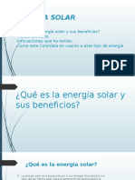 Energia Solar en Colombia