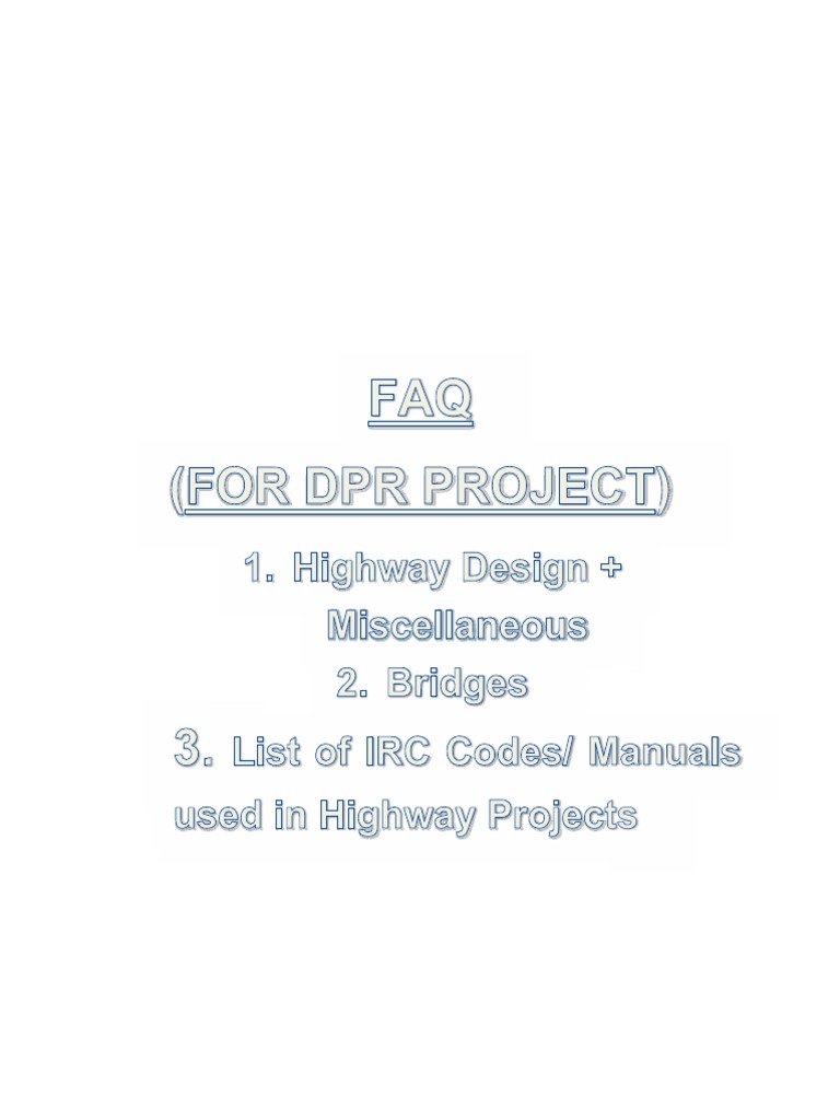 IRC Guidelines for Road Design and Construction | PDF | Lime (Material ...