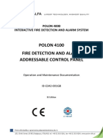 POLON 4100 Fire Detection and Alarm Addressable Control Panel