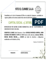 certificado de accion