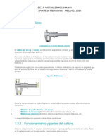 Calibres y micrómetros: instrumentos de medición mecánica