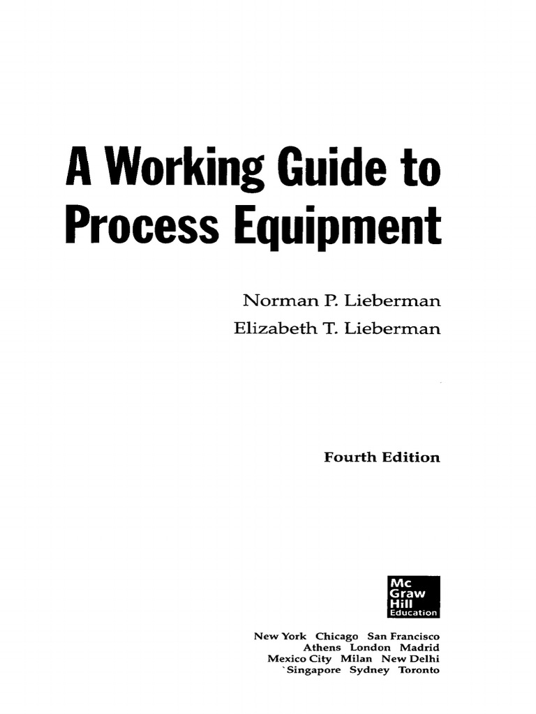 Process Equipment Overview by Lieberman | PDF | Heat Exchanger | Pump