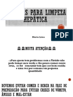 Receitas para Limpeza Hepática