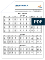 EAMCET MODEL CUMULATIVE TEST MATHS SOLUTIONS