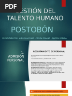 GESTIÓN DEL TALENTO HUMANO