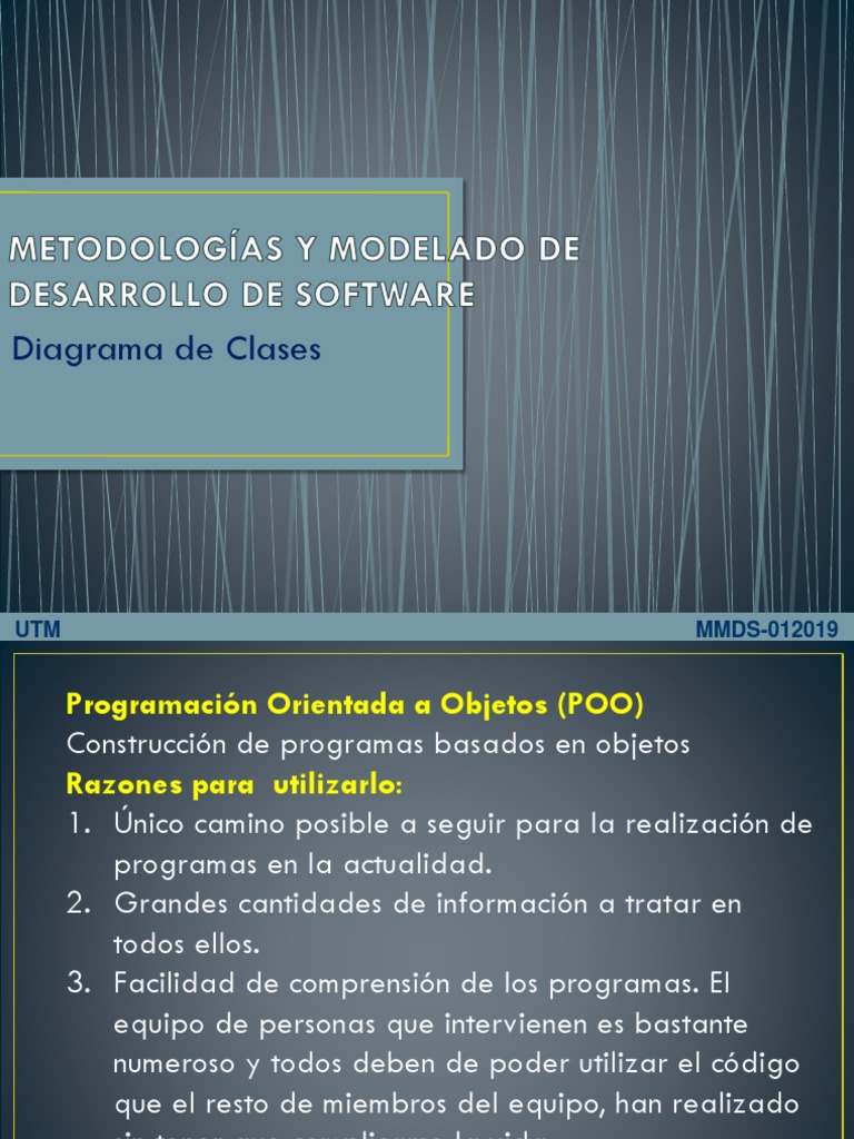 POO-Diagrama de Clases | PDF | Objeto (informática) | Clase ...