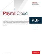 Key Features: DATA SHEET / Oracle Global Payroll