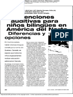 Intervenciones Auditivas para Niños Bilingues