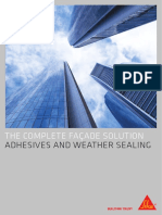 The Complete Façade Solution: Adhesives and Weather Sealing