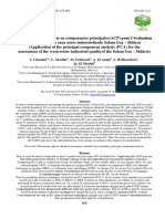 PCA analysis of industrial wastewater quality in Salam Gaz-Skhirat