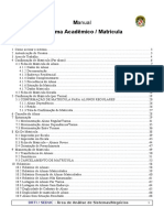 MATRICULA - Manual de Matricula