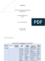 Matriz de Impacto