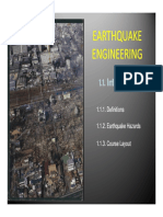 Earthquake Engineering Essentials