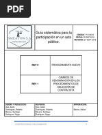 Procedimiento de Seleccion de Contratistas en Panamá