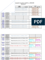 ORAR Sem I 2018 - 2019