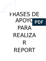 Mega Frases Reportes Evaluación