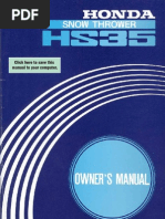 Download honda HS35 snowthrower by Chris Weiler SN45613525 doc pdf