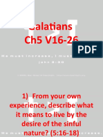 Galatians Ch5 V16-26