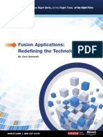 Fusion Applications: Redefining The Technology Stack: By: Chris Ostrowski