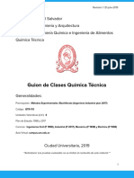 GUIÓN DE CLASES - QTR115 -2020 - UNIDAD 1
