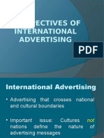 International Advertising Planning
