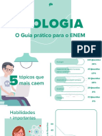 5 topicos que mais caem Biologia