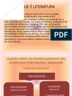 Evolução Da Literatura Portuguesa e Brasileira