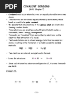 Bonding Notes General Chemistry 1