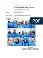 Contoh Bukti Foto Pelaksanaan Upacara Bendera Memperingati Hari Lahir Pancasila Tanggal 1 Juni 2019 PDF