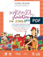Digital Programa de Mano - Maria Del Sol Cien Mil Ninos PDF