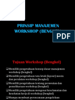 Prinsip Manajemen Workshop (Bengkel)