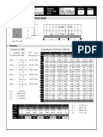 Design of Singly Reinforced Beam Case 1