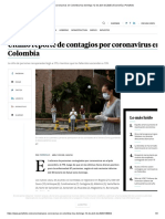 Casos Coronavirus en Colombia Hoy Domingo 12 de Abril de 2020 - Economía - Portafolio
