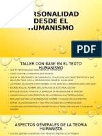 Enfoque Humanista y Taller