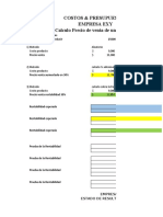 Ejercicios Costos y Presupuestos