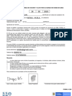 Acta de Entrega Usuario y Clave SIGMA en Línea PDF