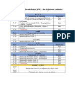 Planejamento Dias Letivos 2020.1 - Int. À Química Ambiental PDF