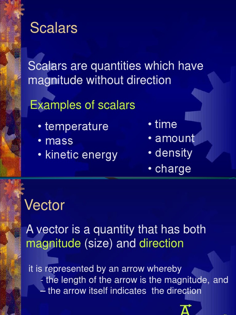 Understanding Vectors: Magnitude, Direction, and the Relationship ...