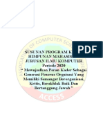 Format Susunan Proker Access 2020 PDF