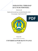 Efek Program Pisa Terhadap Kurikulum Di Indonesia