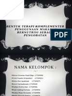 Bentuk Terapi Komplementer