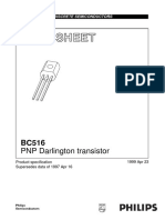 Data Sheet: PNP Darlington Transistor