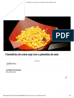 5 Beneficios de Comer Pop Corn o Palomitas de Maíz - Publimetro Chile PDF